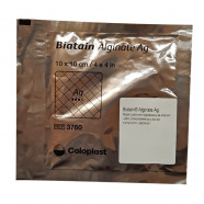 Купить Биатен Аг, Biatain Ag Alginate с серебром повязка 10х10см №1 в Анапе